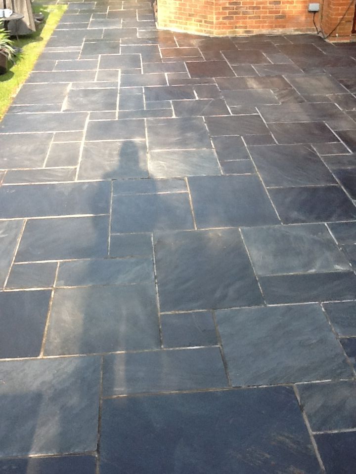 slate patio tile flooring tiles outdoor cleaning porch paving garden patios surrey balcony backyard west restoration doctor stone mycoffeepot tiledoctor