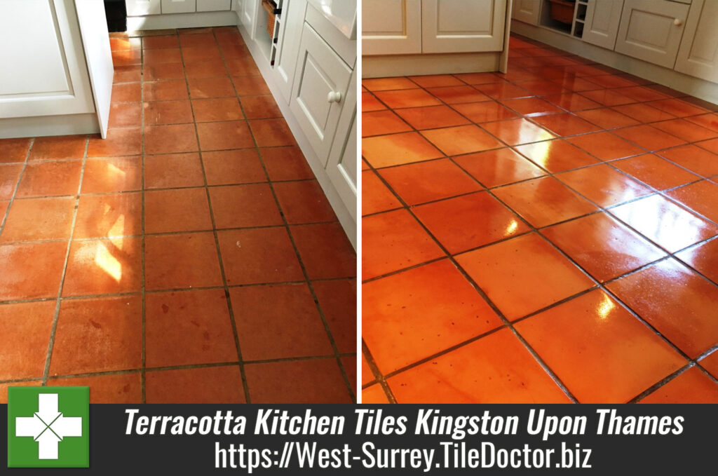 Terracotta Kitchen Tiles Given New Lease of Life in Kingston Upon Thames